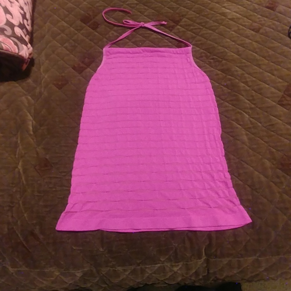 Be Present puckered halter top